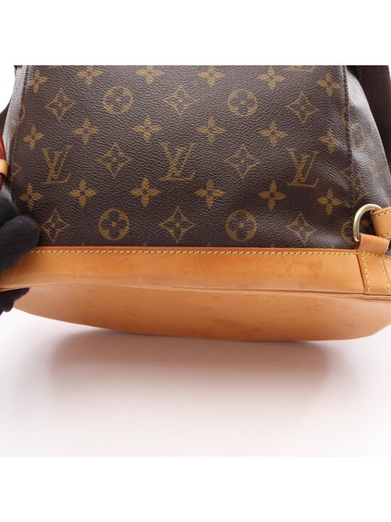 Louis Vuitton Backpack Montsouris GM Monogram Canvas Leather main image 10